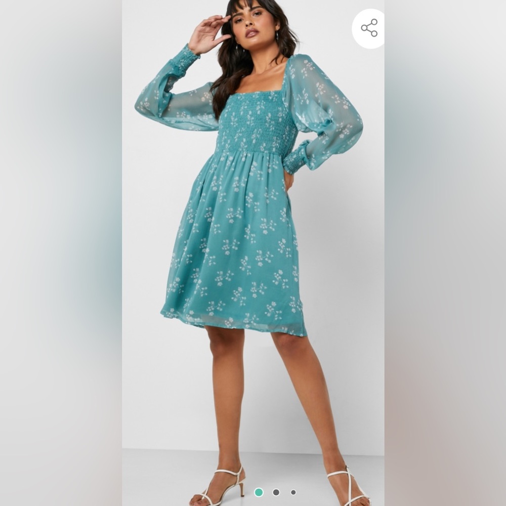 Vila Chiffon Babydoll Dress